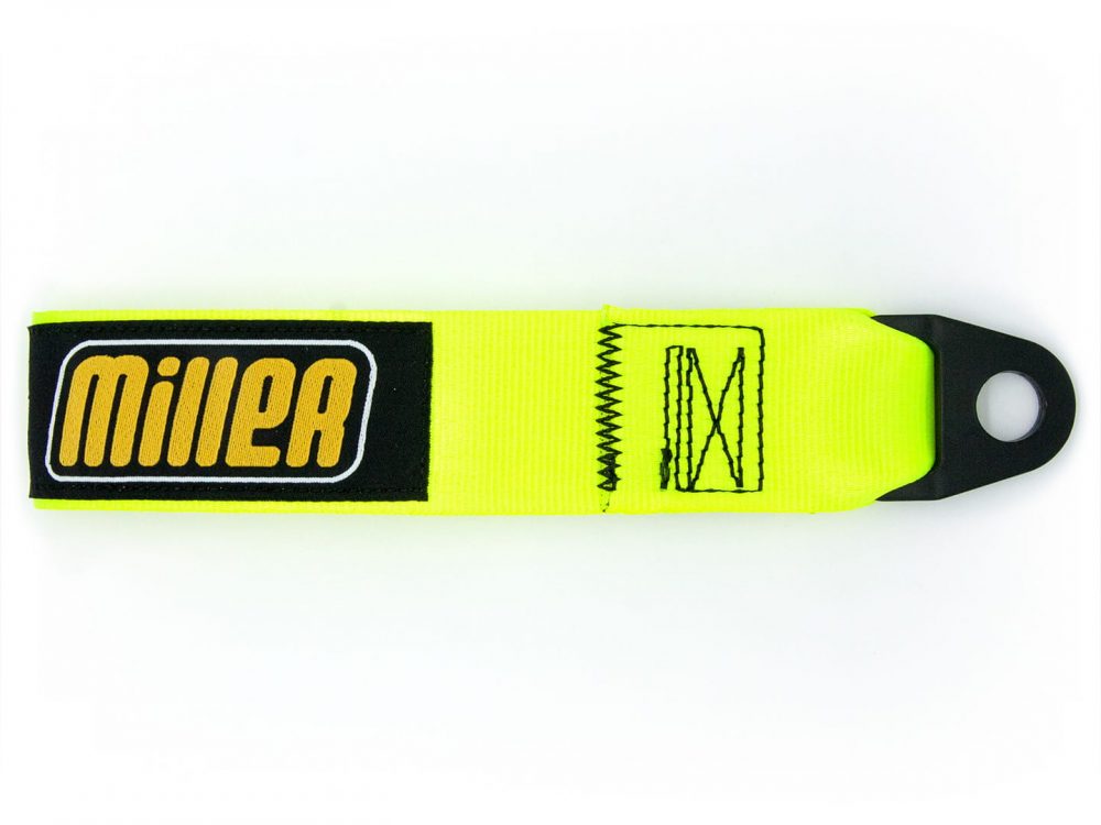 Tirador coche amarillo Racing Miller