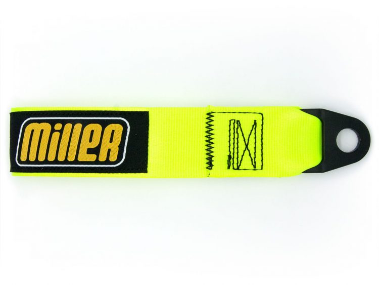 Tirador coche amarillo Racing Miller